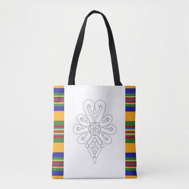 Bolsa Tote Padrões folhosos da Polônia - Parzenica (Frente)