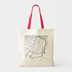 Bolsa Tote página de cores de padrão do verificador de calçad