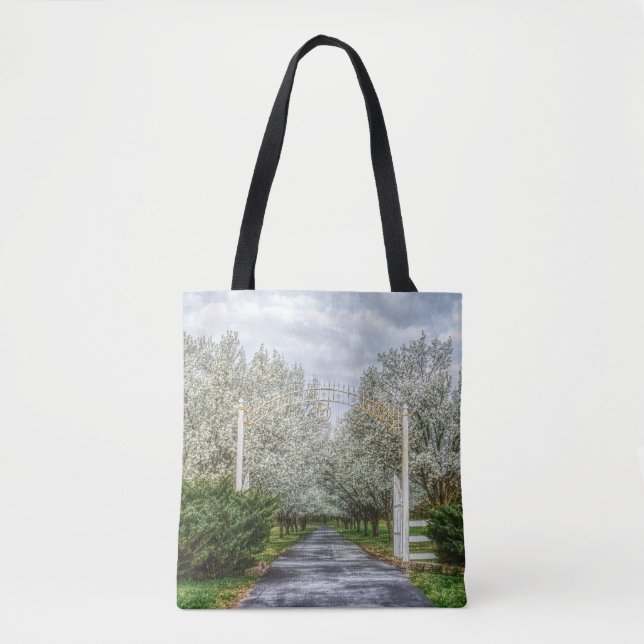 Bolsa Tote Página inicial da unidade de primavera (Frente)
