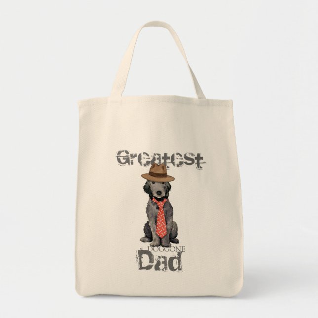 Bolsa Tote Pai Bedlington (Frente)