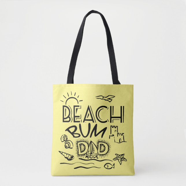 Bolsa Tote Pai Da Praia (Frente)