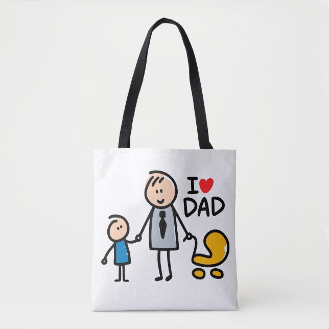 Bolsa Tote Pai de amor (Frente)