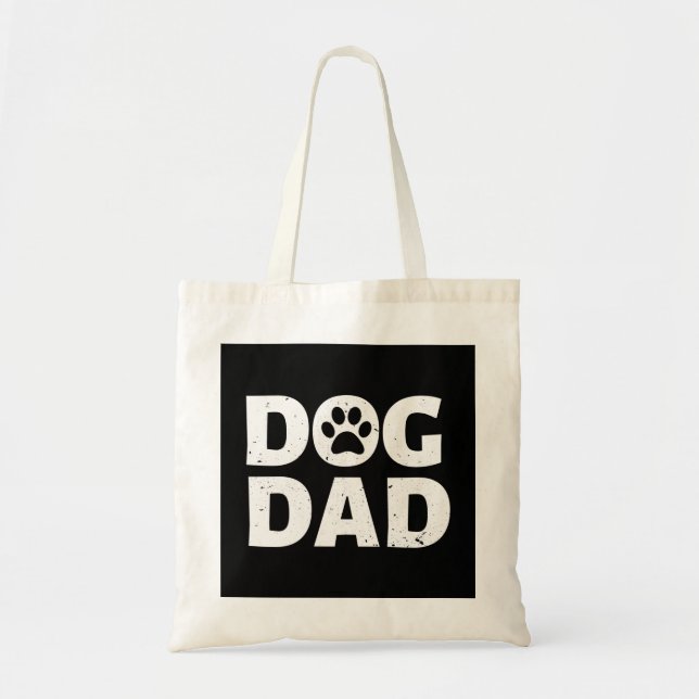 Bolsa Tote Pai de cães (Frente)