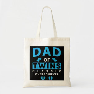 Bolsa Tote Pai Engraçado De Gêmeos Gêmeos Clássicos Do Supera
