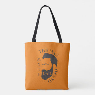 Bolsa Tote Pai Lendário O Homem Mito Presente de Tributo ao P