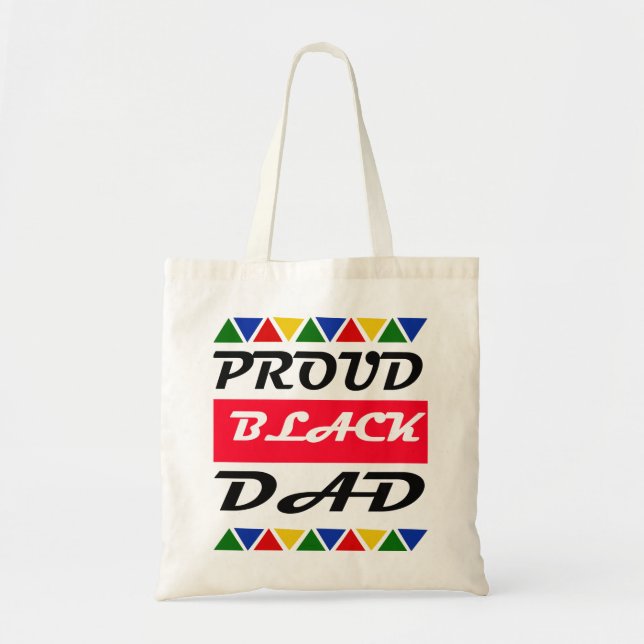 Bolsa Tote Pai Negro Orgulhoso 12 (Frente)