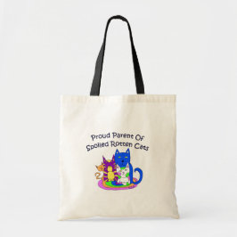 Bolsa Tote Pai orgulhoso de gatos podres estragados