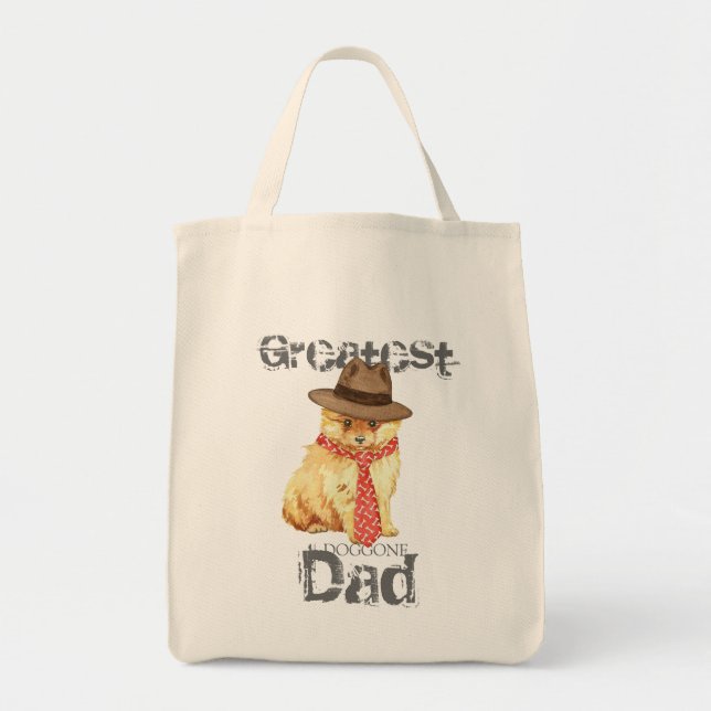 Bolsa Tote Pai Pomeraniano (Frente)