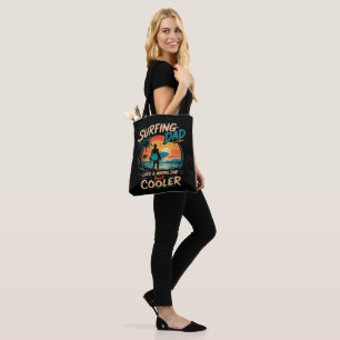 Bolsa Tote Pai Surfista Como Um Pai Normal Mas Mais Legal Ver