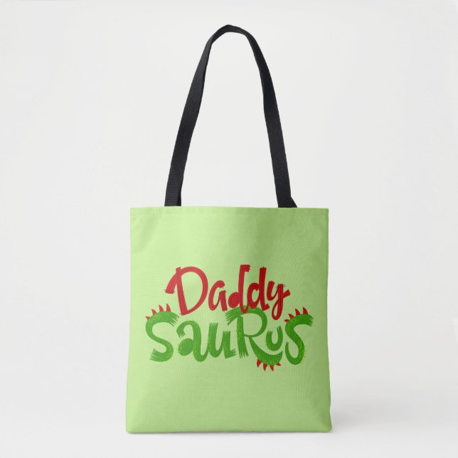 Bolsa Tote Pai Surus Dinosaur - Letra (Frente)