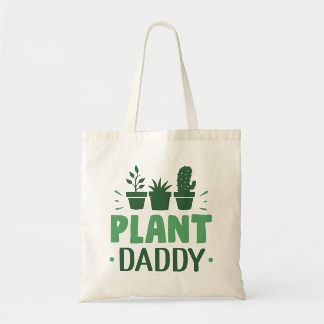Bolsa Tote Pai vegetal (Frente)