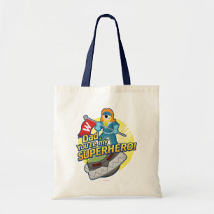Bolsa Tote Pai, você é meu super-herói