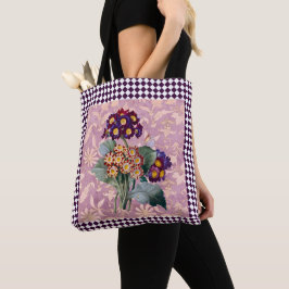 Bolsa Tote Painel Flor do Vintage Harlequin Garden