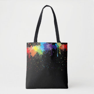 Bolsa Tote Paint Splatter