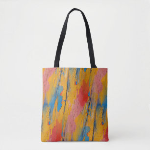 Bolsa Tote Paint Splatter colorido