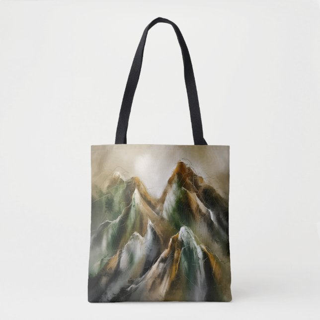 Bolsa Tote Painted Mountains  (Frente)