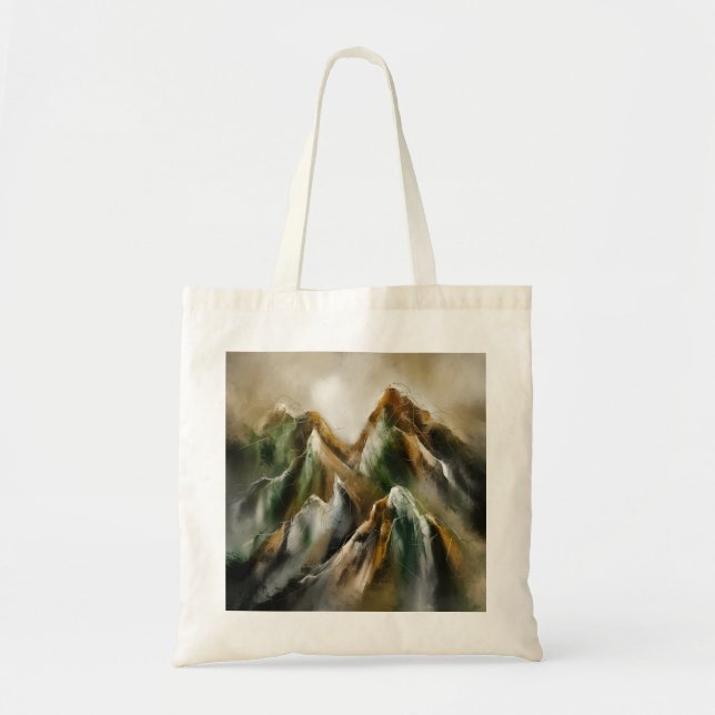 Bolsa Tote Painted Mountains  (Frente)