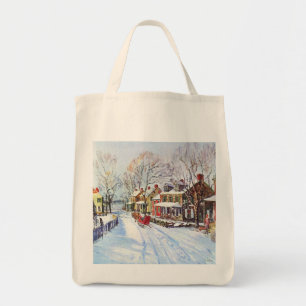 Bolsa Tote País das maravilhas do inverno