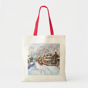 Bolsa Tote País das maravilhas do inverno