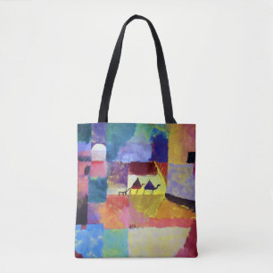 Bolsa Tote Paisagem com Camels, Paul Klee