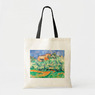 Bolsa Tote Paisagem com uma Casa, Cezanne