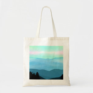 Bolsa Tote Paisagem das montanhas do Enfumaçado Excelente