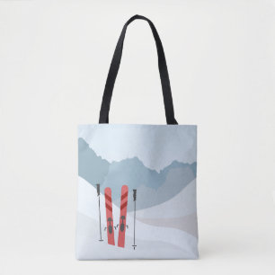 Bolsa Tote Paisagem de inverno