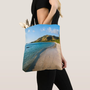 Bolsa Tote Paisagem de Praia Tropical, Fiji