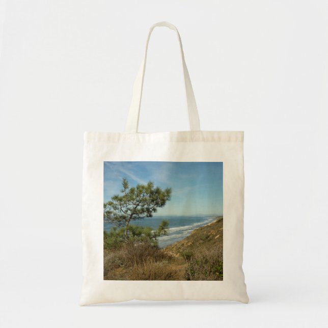 Bolsa Tote Paisagem de Torrey Pine e Costa da Califórnia (Frente)