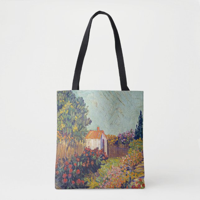 Bolsa Tote Paisagem de Vincent van Gogh (Frente)
