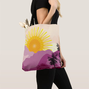 Bolsa Tote Paisagem do Sol