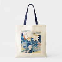 Paisagem do Sol Japonês, Kuniyoshi, Ukiyo-e