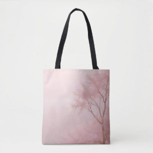 Bolsa Tote Paisagem Pictística Mista Natureza Arte de Fundo