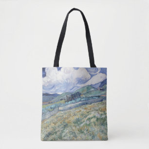 Bolsa Tote Paisagem por trás do Santo Paul Vincent van Gogh