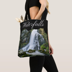 Bolsa Tote paisagens em cascata