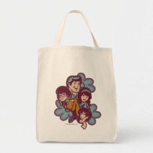 Bolsa Tote Paisely Flower Scooby-Doo e a gangue