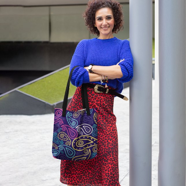 Bolsa Tote Paisley (Criador carregado)