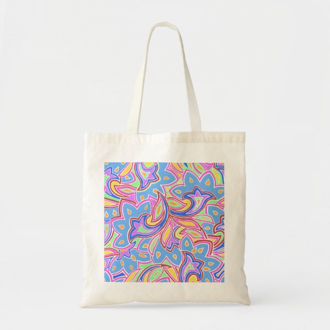 Bolsa Tote Paisley Multi (Frente)