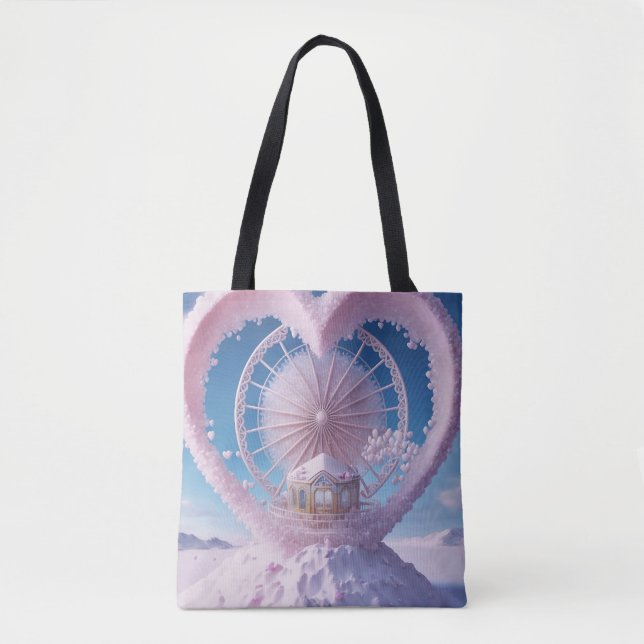Bolsa Tote Palácio de inverno encantado (Frente)