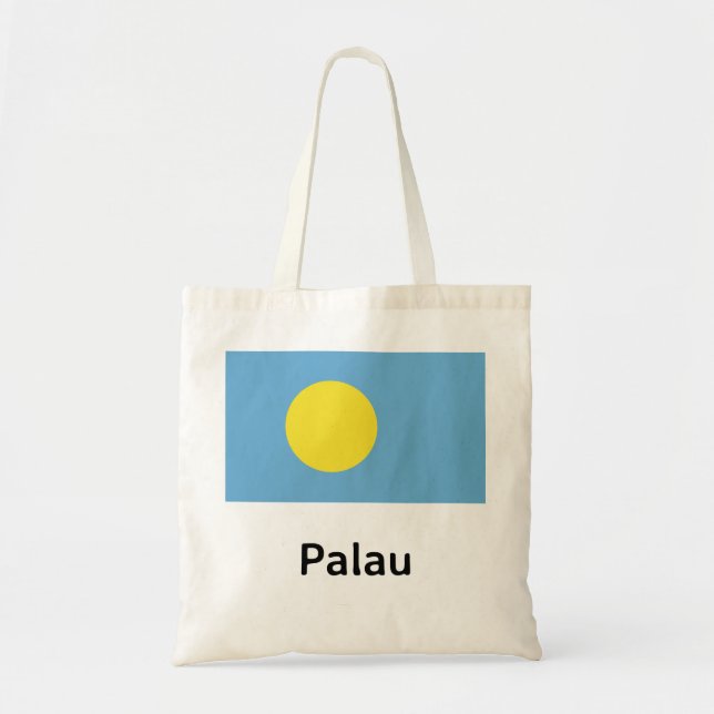 Bolsa Tote Palau Flag (Frente)