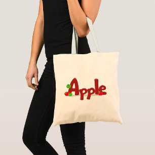 Bolsa Tote Palavra Apple