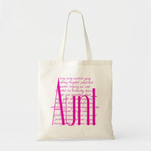 Bolsa Tote Palavras de amor para tia