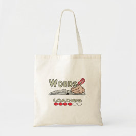 Bolsa Tote Palavras escrevendo
