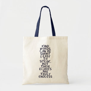 Bolsa Tote Palavras gentis