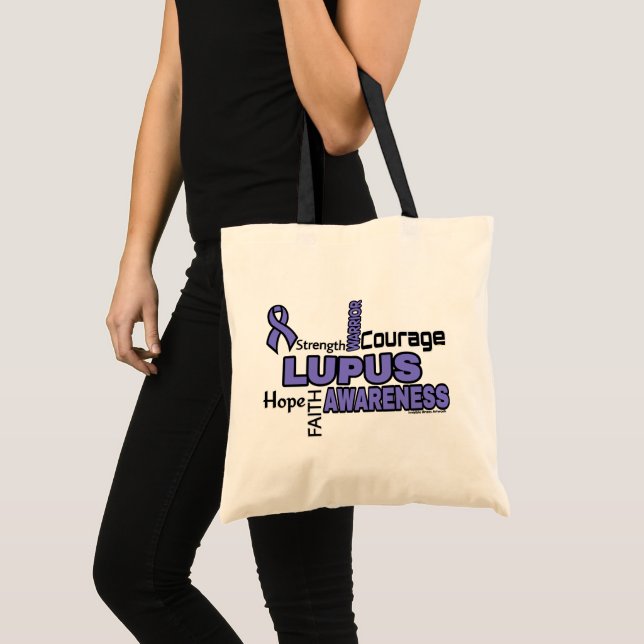 Bolsa Tote Palavras...Lupus (Frente (produto))