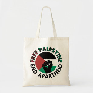 Bolsa Tote Palestina Livre Termina Bandeira Apartheid Palesti