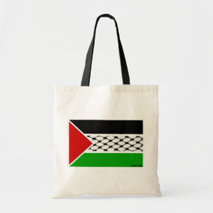 Bolsa Tote Palestina - Sinalizador Keffiyeh