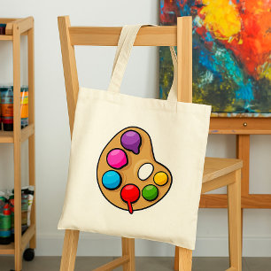 Bolsa Tote Paleta de arte de pintores