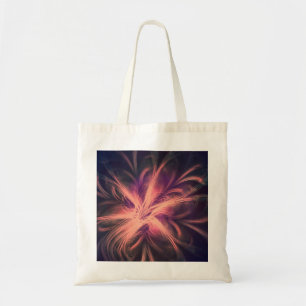 Bolsa Tote Paleta Roxa Fractal de Banheira Tote