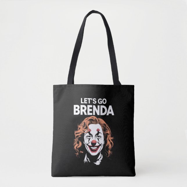 Bolsa Tote Palhaça Kamala Vamos Lá Brenda (Frente)